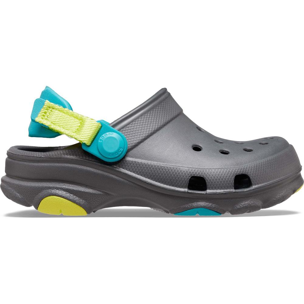 Grey Girls' Crocs Toddler Classic All-Terrain Clogs | NZ 1525JPQJ
